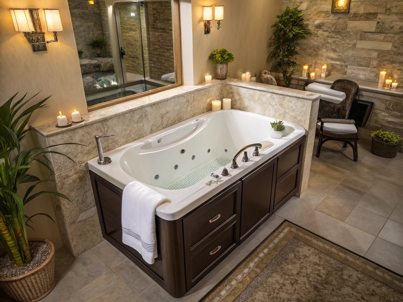 Luxury Hydrotherapy Tub